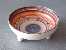 Vide poche tripode en faience