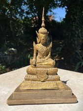 Ancien BOUDDHA  bronze doré