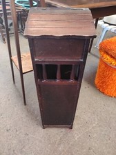 Huche à pain en bois 25 x 19,5 cm par 76 cm de haut