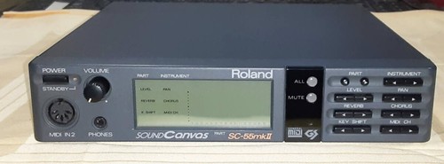 Roland sound canvas 55mkii - roland, sc-55mkii