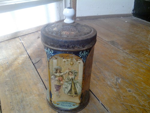 Rare ancienne boite tole - ancienne,