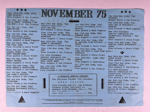 Motorhead lemmy flyer pink - motorhead,
