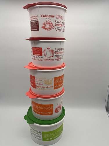Tupperware round nesting - round,