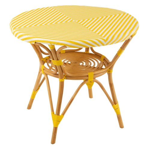 Table manger rotin - à, en