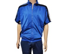 Adidas Track Jacket Rétro Vintage 90' Blue Size M 