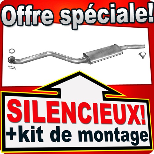 Silencieux intermédiaire pour - silencieux,