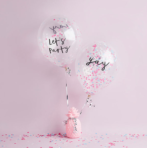 Pièces confettis latex - 5,