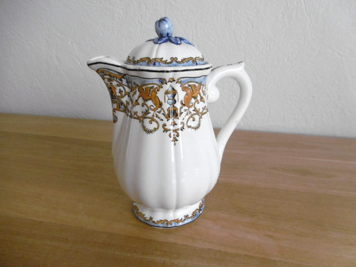 Cafetiere faience gien decor - faience,