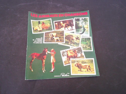 Album les animaux chansons - album,