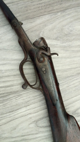 Ancienne crosse fusil de - de,
