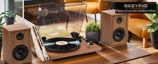 Platine Vinyle Bluetooth avec Enceintes Stéréo de 36 Watts HiFi