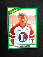 FERNANDEZ AS CANNES  image sticker N° 59 FOOT 91 PANINI 1991 FOOTBALL