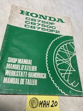Honda CB750F CB750C CB750F2 C 1982 supplément manuel revue technique atelier