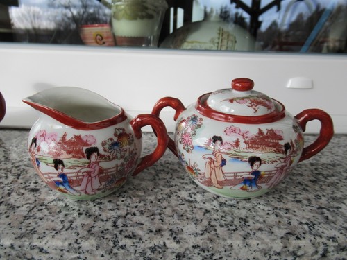 Sucrier cremier porcelaine - sucrier,
