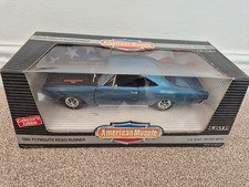 1/18 Ertl Américain Muscle Classique 1969 Plymouth Route Chemin Diecast Voiture