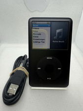 Apple Ipod Classic 6E Génération Noir Gris 160 Go État Usagé #517