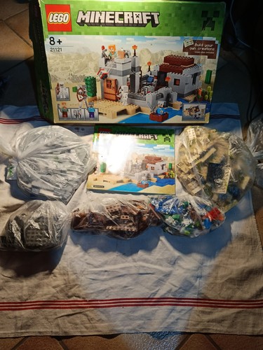 Mincraft lego desert - desert, outpost