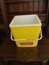 Seau à glaçons ancien publicitaire Suze vintage bac rétro collection bar