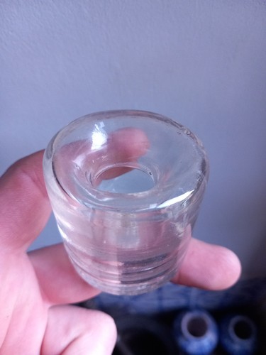 V13 encrier verre ancien - en,