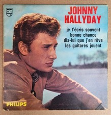 D -Johnny Hallyday Trés Rare