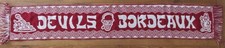 ÉCHARPE DEVILS BORDEAUX VINTAGE VIRAGE SUD ANNÉES 90