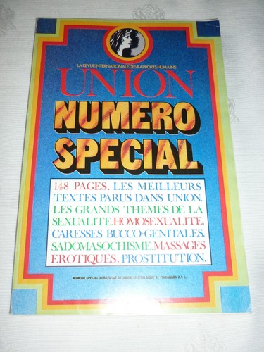Revue union numéro special - union,