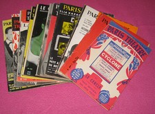 Paris Théâtre. Lot bradé de