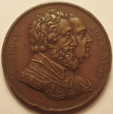 Médaille Henri IV & Louis