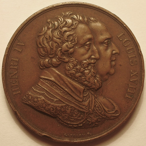 Médaille henri louis - iv,