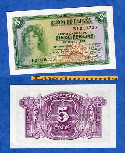 Espagne pesetas 1935 - espagne,