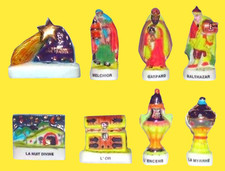 Fève -  Série complète Prime 1999  - L' épiphanie une tradition - Santon Creche