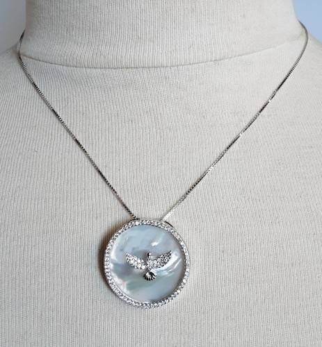 Collier pendentif argent - collier,