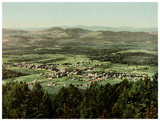 New Hampshire, Bethlehem from Mt. Agassiz  Vintage photochrom print by Detroit P