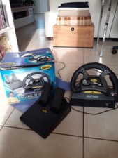 volant et pedalier ps2 mad catz racing wheel dual force