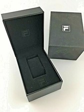 Trousse Montre FILA Boîtier Coffret Boîte Etui Housse Noir