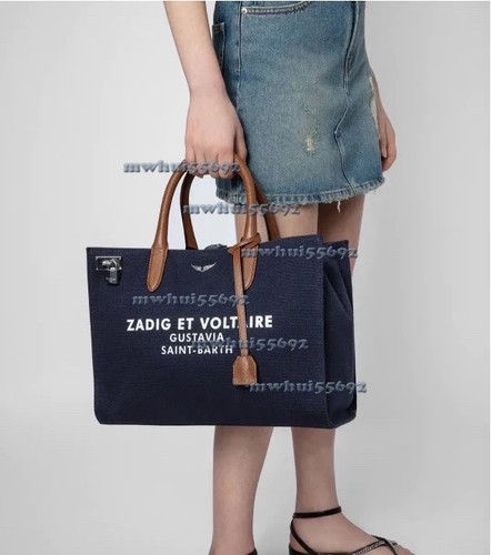 Zadig voltaire canvas cowhide - zadig&voltaire,
