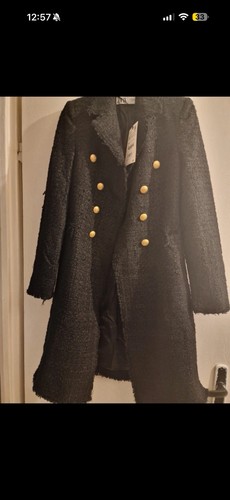 Zara manteau long - , noir
