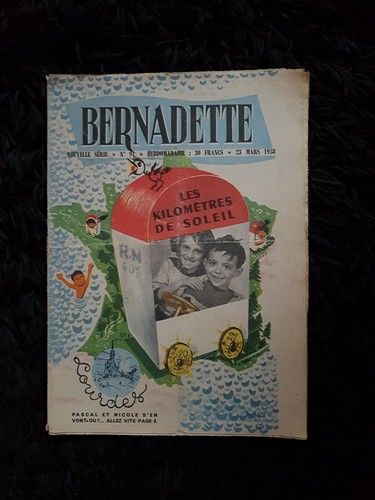 Ancienne revue bernadette - revue, "bernadette"