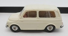 OLD ORIGINAL NOREV FIAT 500 JARDINIERE BLANC CREME 1965 #20-2a 1/43 372 CG 69