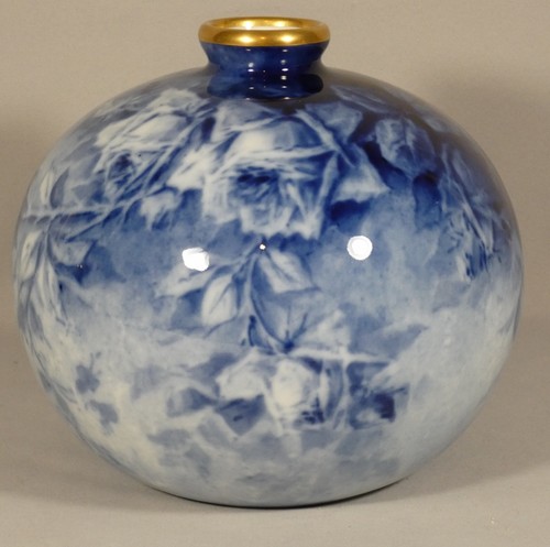 Les roses bleues limoges - bleues,,