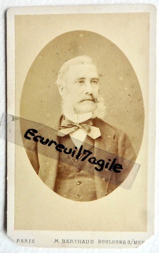 Cdv photo berthaud - cdv, à