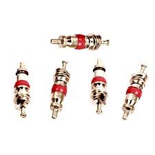 lot de 5 obus de valve pour pneus de roues auto moto scooter vélo - NEUF
