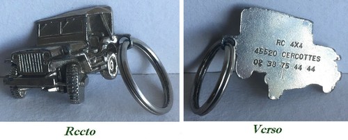 Porte clé jeep - porte-clé, rc