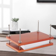 Presse à livres en bois