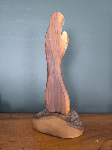Statue vierge marie bois - vierge,