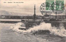 SUISSE GENEVE UN COUP DE BISE