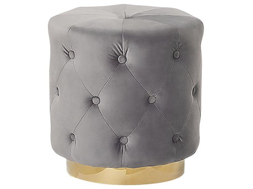 Pouf déco capitonné base - pouf,
