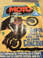 MOTO JOURNAL  297 SUZUKI GS 400 YAMAHA XS 360 Portal 125 250 MONET GOYON 1977