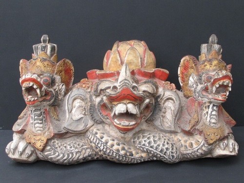 Complexe sculpture dragons - sculpture, en