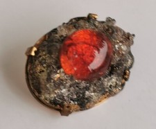 Ancienne Broche Emaux d'art, signée 